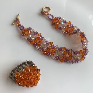 Handmade bracelet and ring! ***Free 🎁 w/purchase*